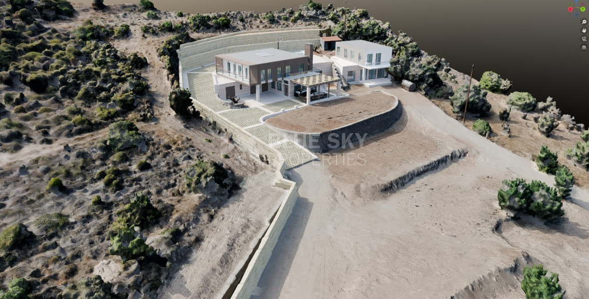 SALE: PLANING PERMIT- FOUNDATIONS READY - TWO ENERGY EFFICIENT RESIDENCES IN MATHIKOLONI