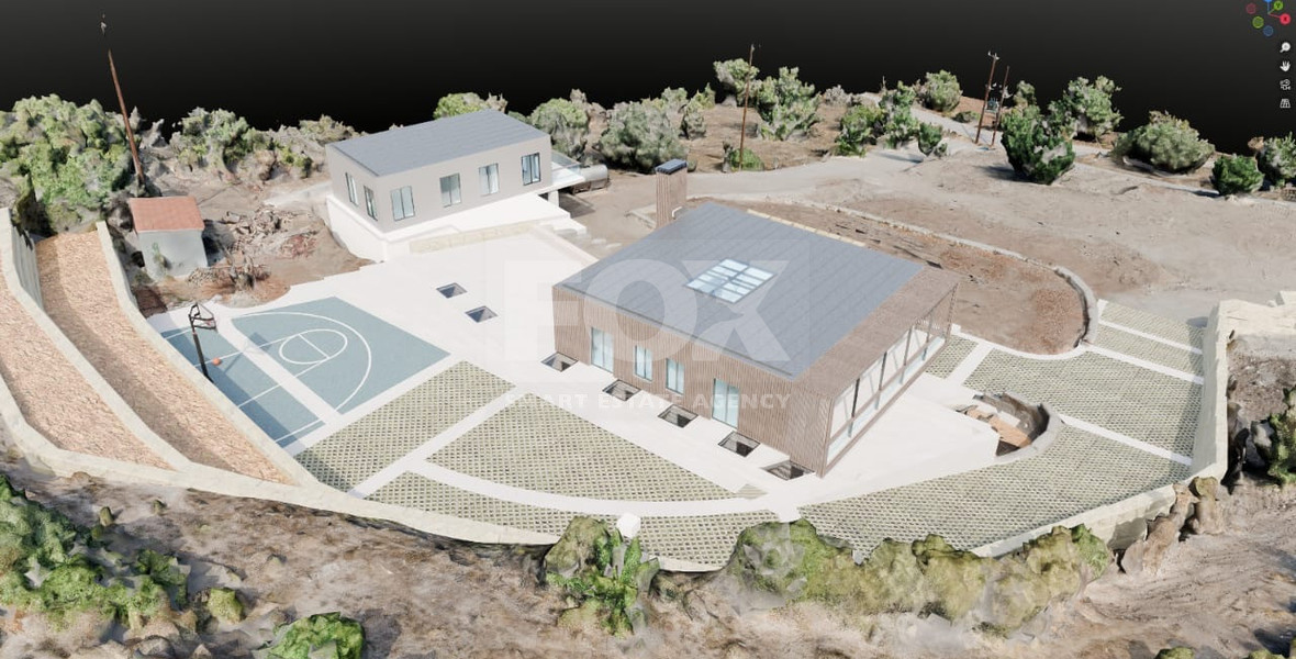 SALE: PLANING PERMIT- FOUNDATIONS READY - TWO ENERGY EFFICIENT RESIDENCES IN MATHIKOLONI