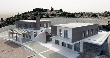 SALE: PLANING PERMIT- FOUNDATIONS READY - TWO ENERGY EFFICIENT RESIDENCES IN MATHIKOLONI