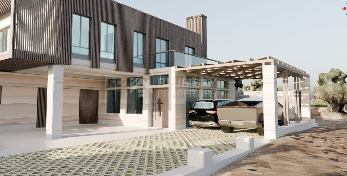 SALE: PLANING PERMIT- FOUNDATIONS READY - TWO ENERGY EFFICIENT RESIDENCES IN MATHIKOLONI