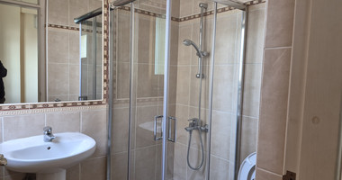 Spacious, fully furnished  two bedroom, two bath apartment — Ground floor — Agios Theodoros For Rent