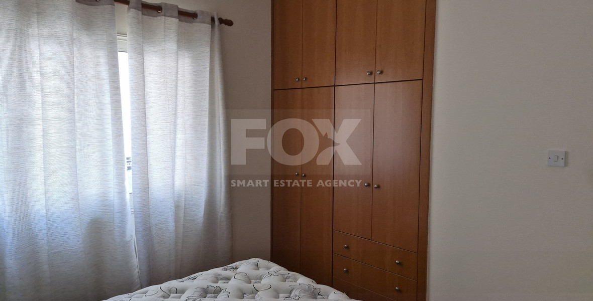 Spacious, fully furnished  two bedroom, two bath apartment — Ground floor — Agios Theodoros For Rent