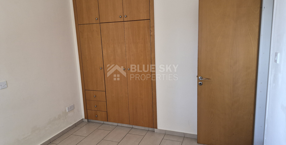 Spacious, fully furnished  two bedroom, two bath apartment — Ground floor — Agios Theodoros For Rent