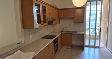 Spacious, fully furnished  two bedroom, two bath apartment — Ground floor — Agios Theodoros For Rent