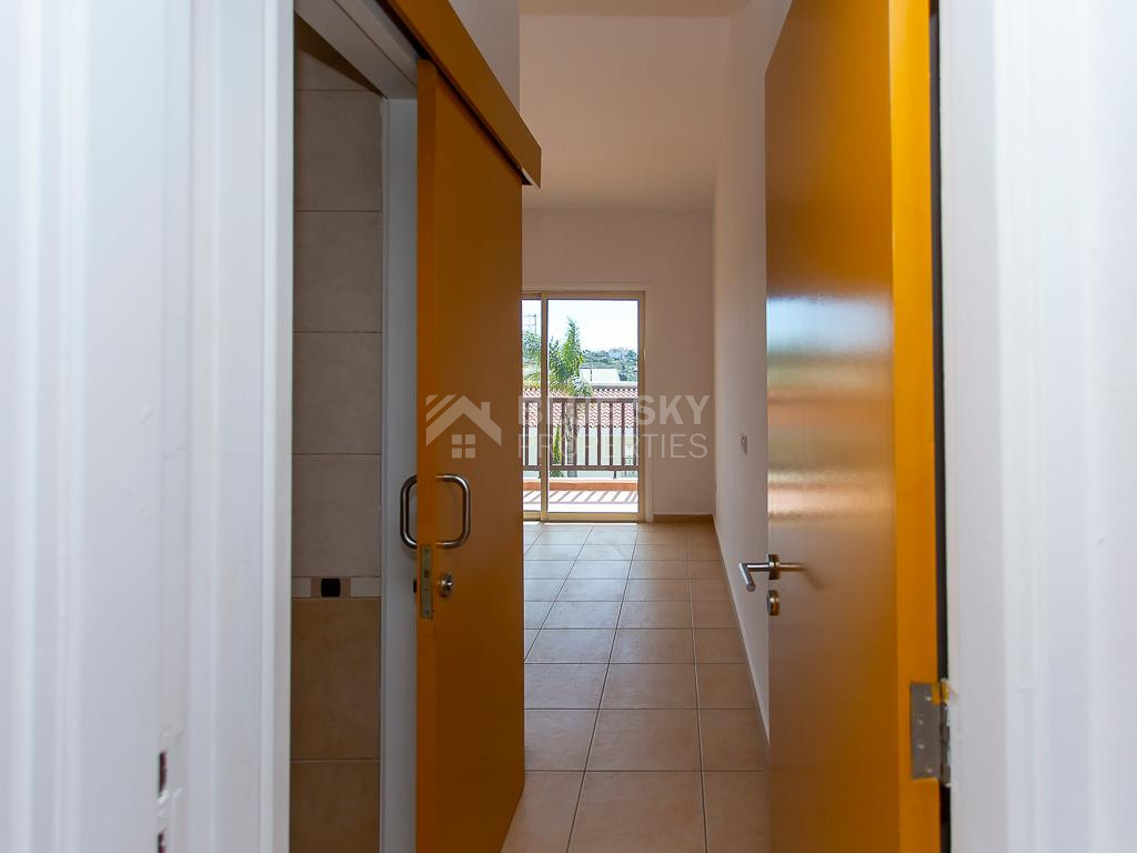 Spacious Two-Bedroom Ground-Floor Apartment for Sale in Chloraka, Paphos- with Title Deeds