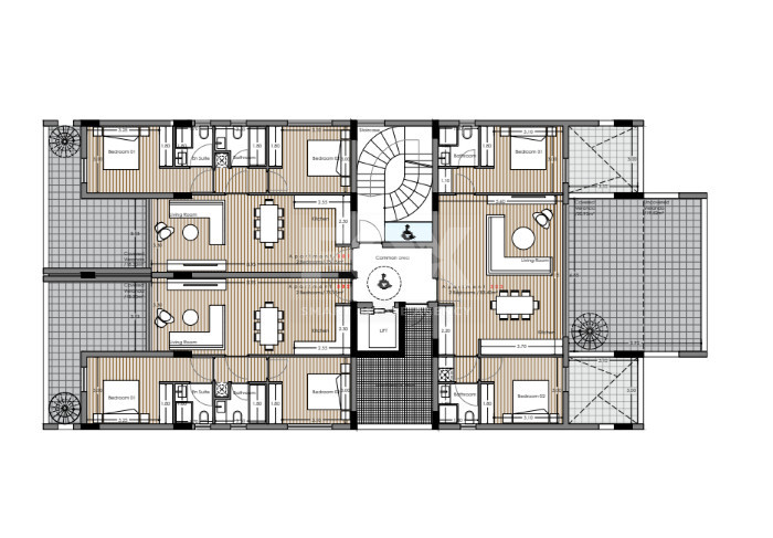 Top-Floor 2+1 Bedroom Apartment with Private Roof Garden For Sale in Limassol – Agios Athanasios