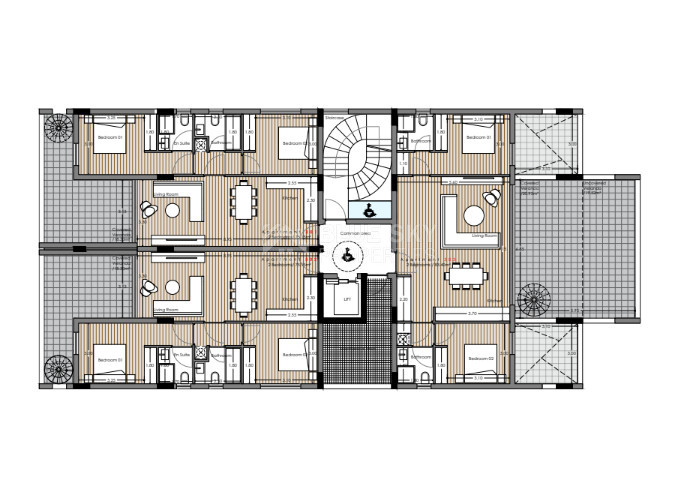 Top-Floor 2+1 Bedroom Apartment with Private Roof Garden For Sale in Limassol – Agios Athanasios