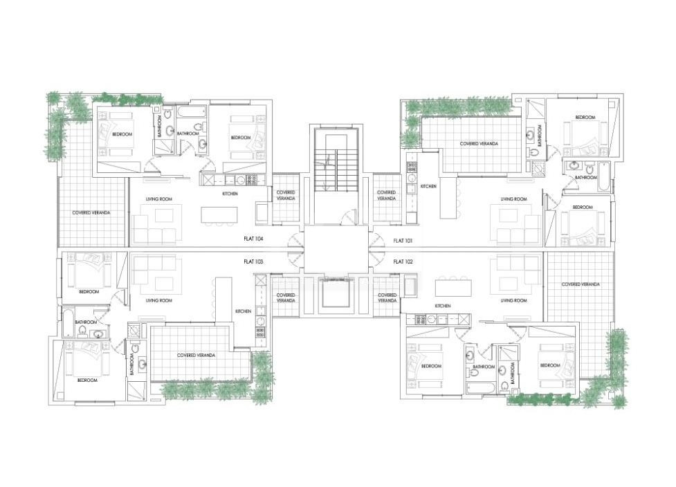 Modern two-Bedroom Apartment for Sale in Ekali, Limassol – First Floor with Veranda, Garden & Parking