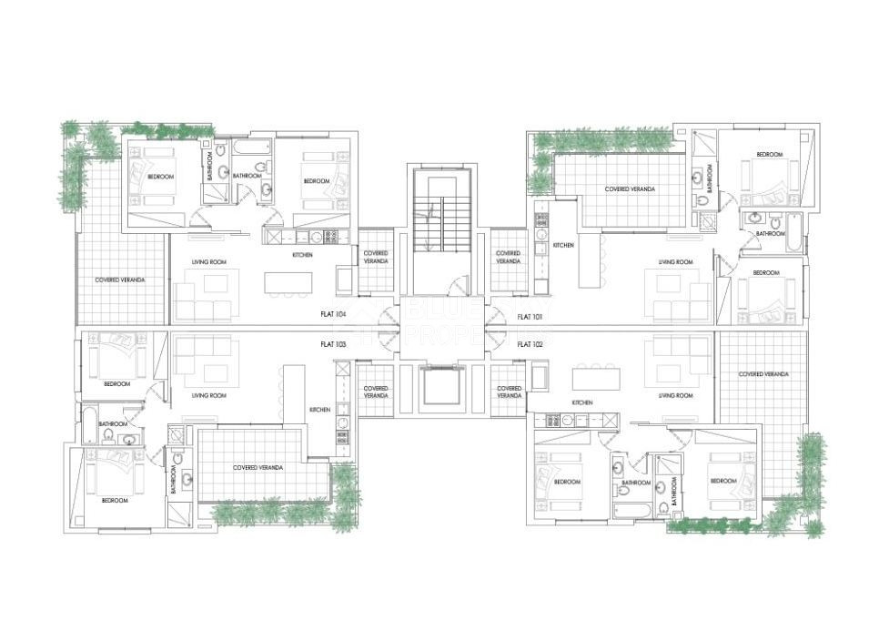 Modern two-Bedroom Apartment for Sale in Ekali, Limassol – First Floor with Veranda, Garden & Parking