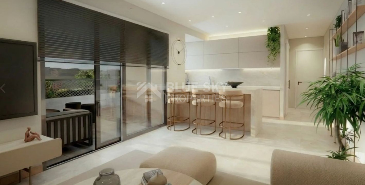 Modern two-Bedroom Apartment for Sale in Ekali, Limassol – First Floor with Veranda, Garden & Parking