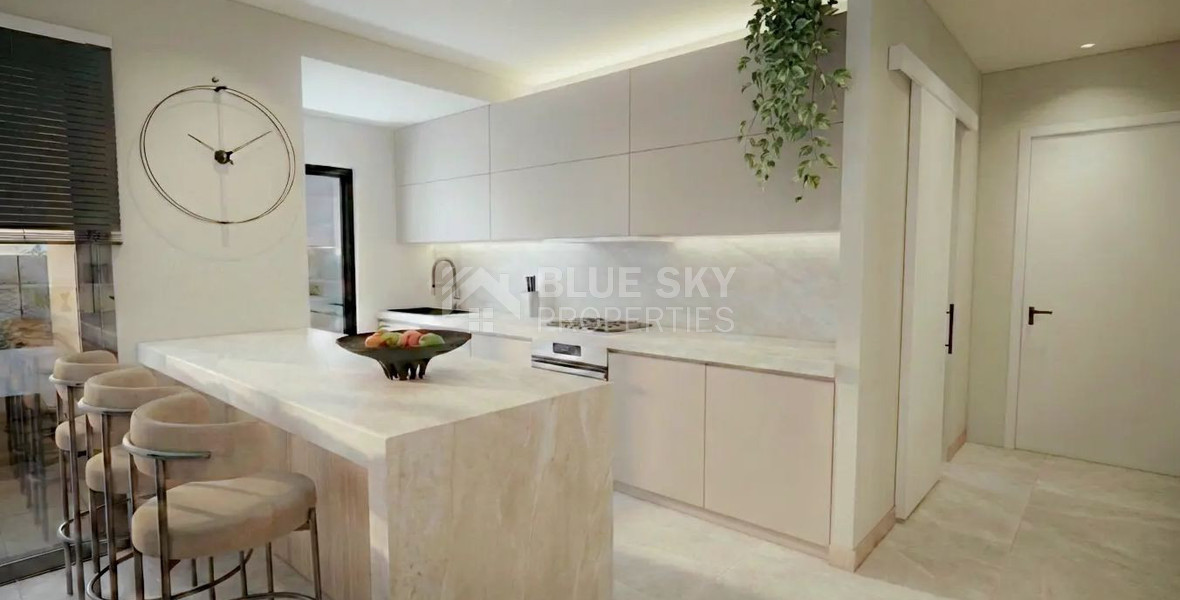 Modern two-Bedroom Apartment for Sale in Ekali, Limassol – Second Floor with Veranda, Garden & Parking