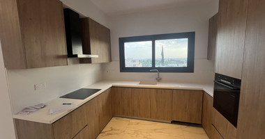 For Rent Brand-New Three Bedroom  Apartment with Sea View and Roof-Garden in Ypsonas