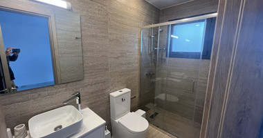 For Rent Brand-New Three Bedroom  Apartment with Sea View and Roof-Garden in Ypsonas