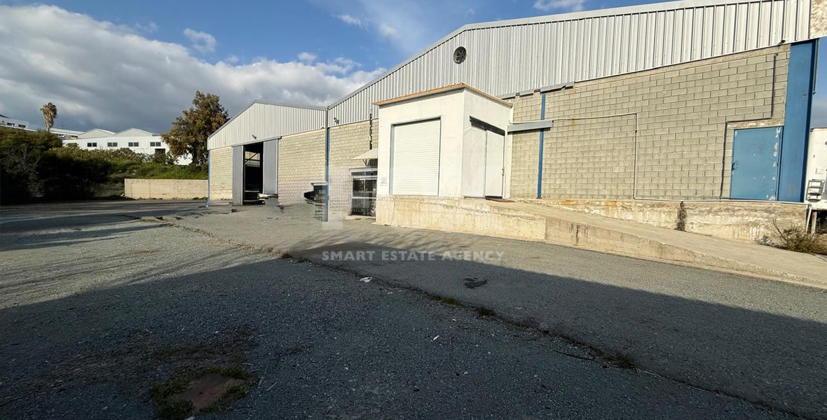 SALE: Industrial Warehouse in Agios Sylas area of Ypsonas