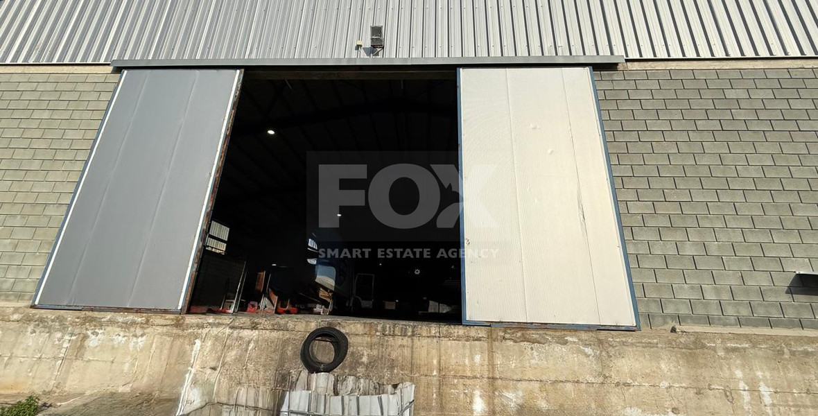 SALE: Industrial Warehouse in Agios Sylas area of Ypsonas