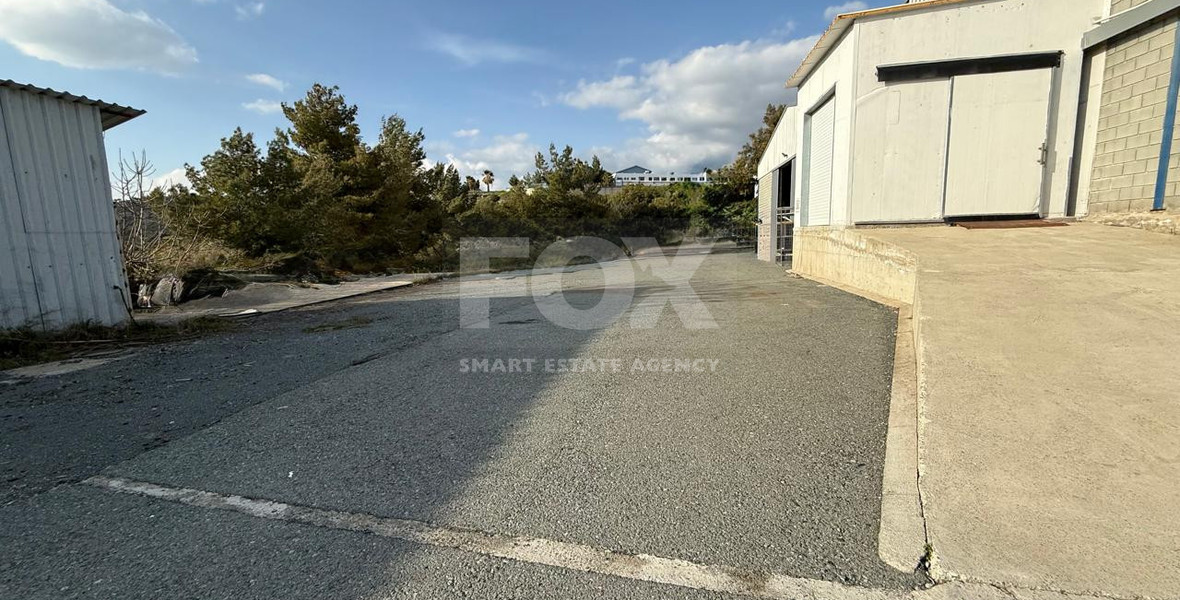SALE: Industrial Warehouse in Agios Sylas area of Ypsonas