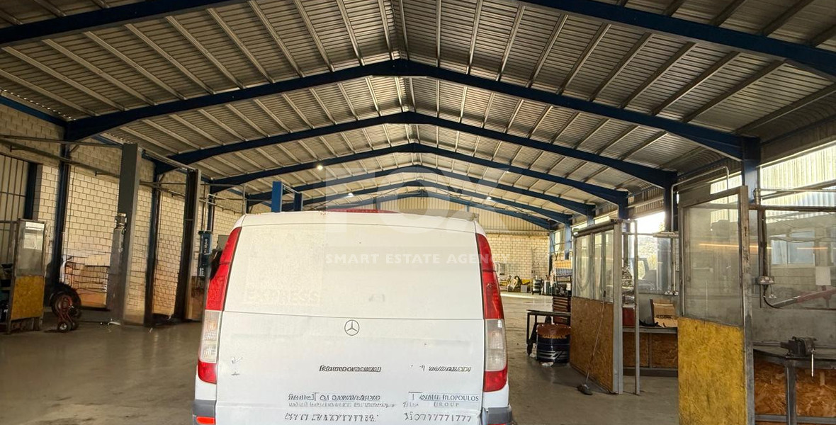 SALE: Industrial Warehouse in Agios Sylas area of Ypsonas