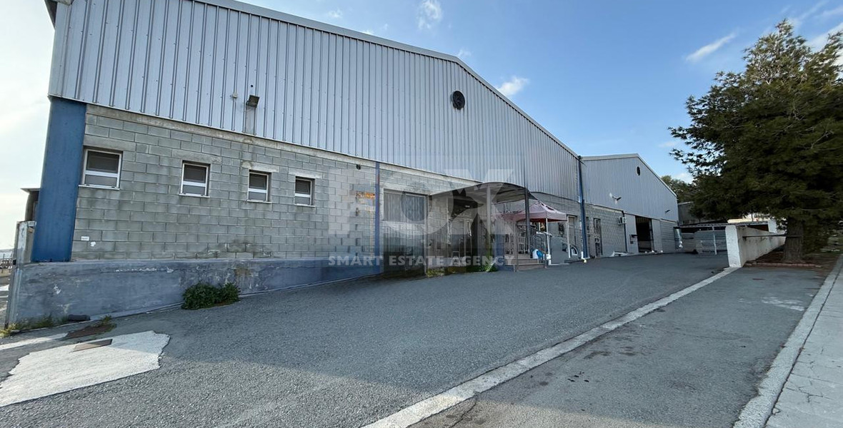 SALE: Industrial Warehouse in Agios Sylas area of Ypsonas