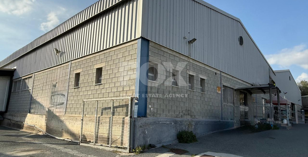 SALE: Industrial Warehouse in Agios Sylas area of Ypsonas