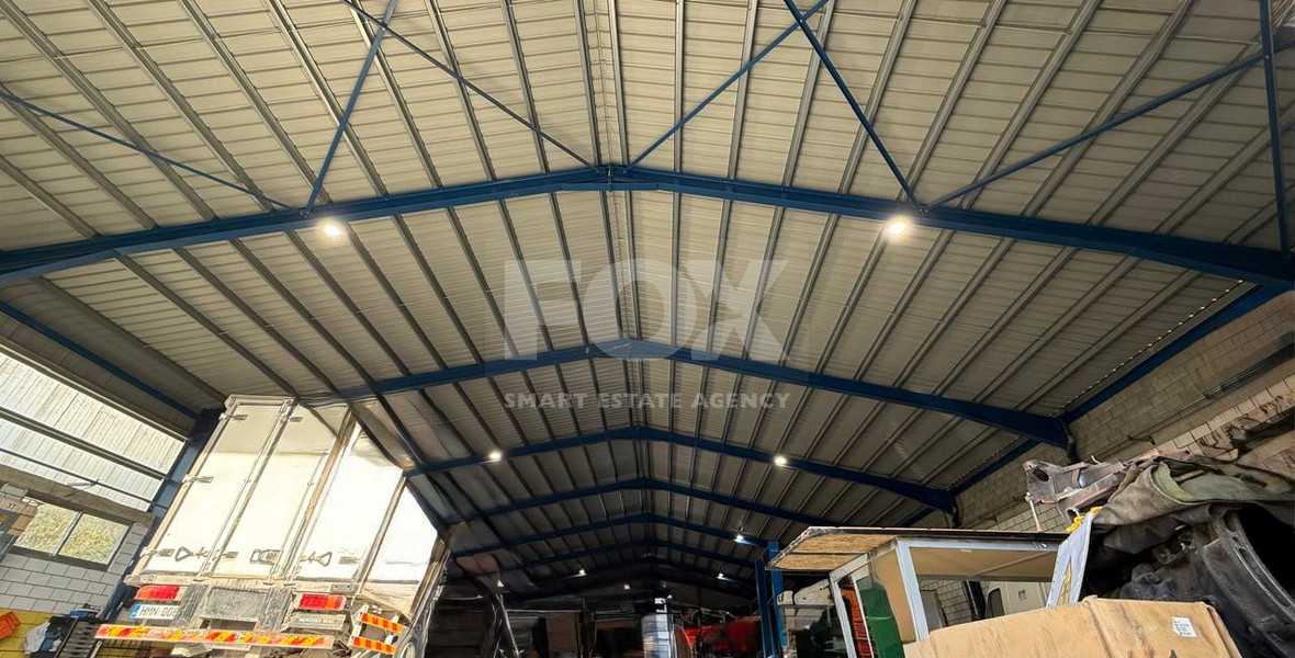 SALE: Industrial Warehouse in Agios Sylas area of Ypsonas