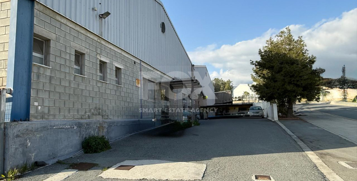 SALE: Industrial Warehouse in Agios Sylas area of Ypsonas