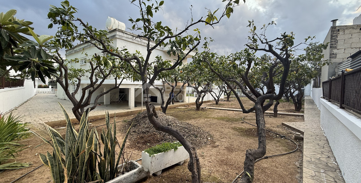 FOR RENT THREE BEDROOM DETACHED HOUSE ON A BIG PLOT IN KAPSALOS