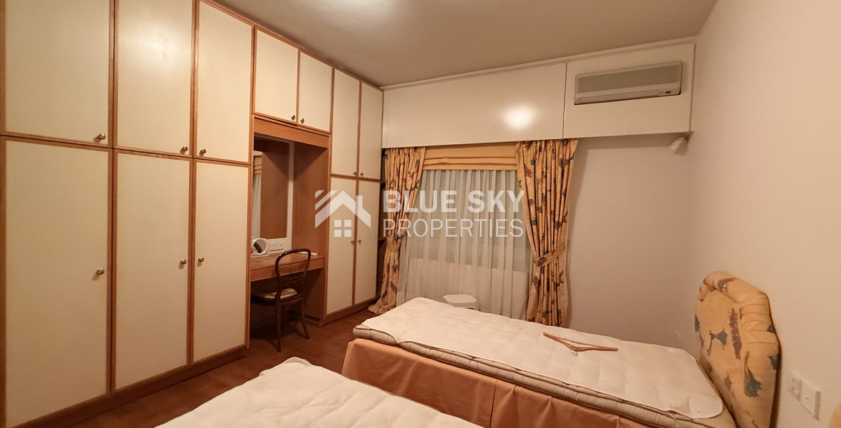 FOR RENT THREE BEDROOM DETACHED HOUSE ON A BIG PLOT IN KAPSALOS