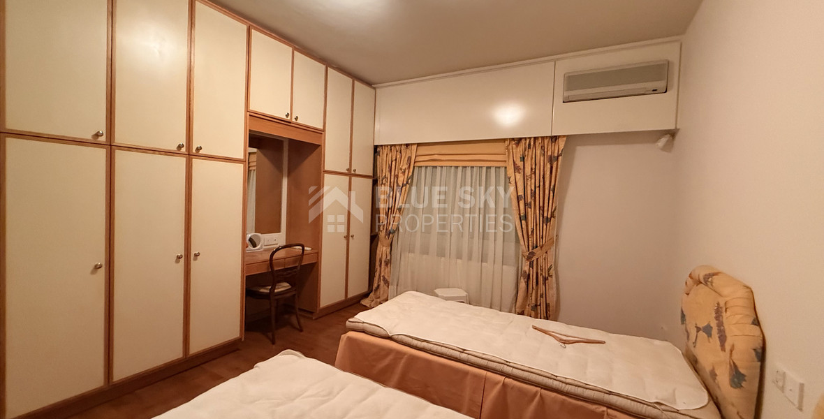 FOR RENT THREE BEDROOM DETACHED HOUSE ON A BIG PLOT IN KAPSALOS