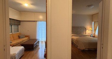 FOR RENT THREE BEDROOM DETACHED HOUSE ON A BIG PLOT IN KAPSALOS