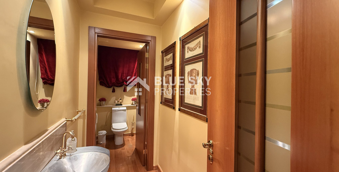 FOR RENT THREE BEDROOM DETACHED HOUSE ON A BIG PLOT IN KAPSALOS