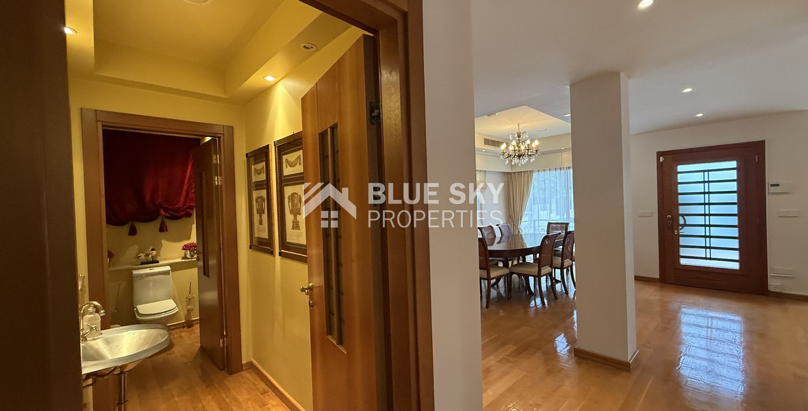 FOR RENT THREE BEDROOM DETACHED HOUSE ON A BIG PLOT IN KAPSALOS