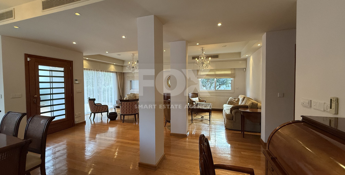 FOR RENT THREE BEDROOM DETACHED HOUSE ON A BIG PLOT IN KAPSALOS