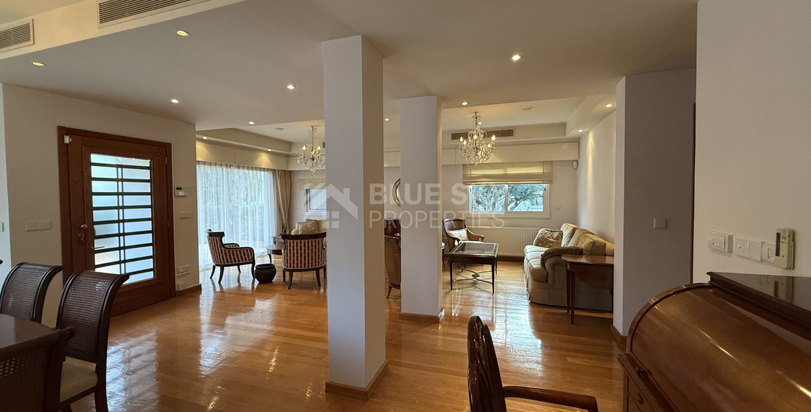 FOR RENT THREE BEDROOM DETACHED HOUSE ON A BIG PLOT IN KAPSALOS