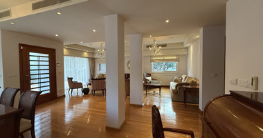 FOR RENT THREE BEDROOM DETACHED HOUSE ON A BIG PLOT IN KAPSALOS