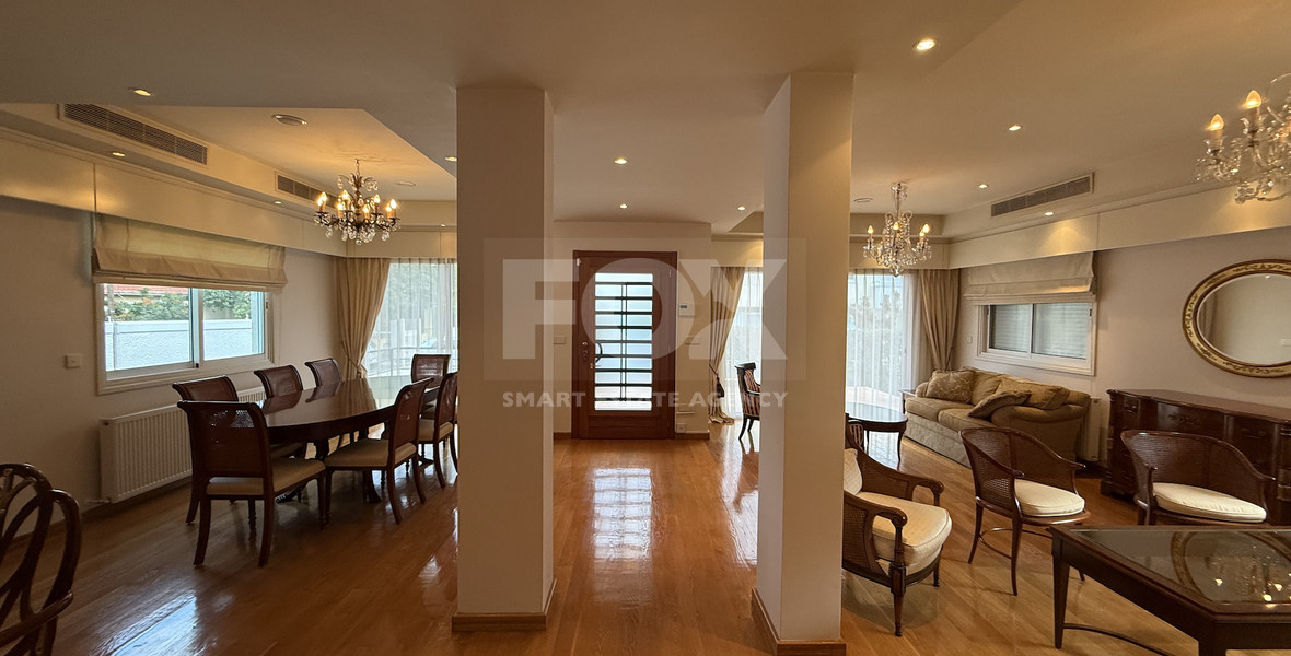 FOR RENT THREE BEDROOM DETACHED HOUSE ON A BIG PLOT IN KAPSALOS