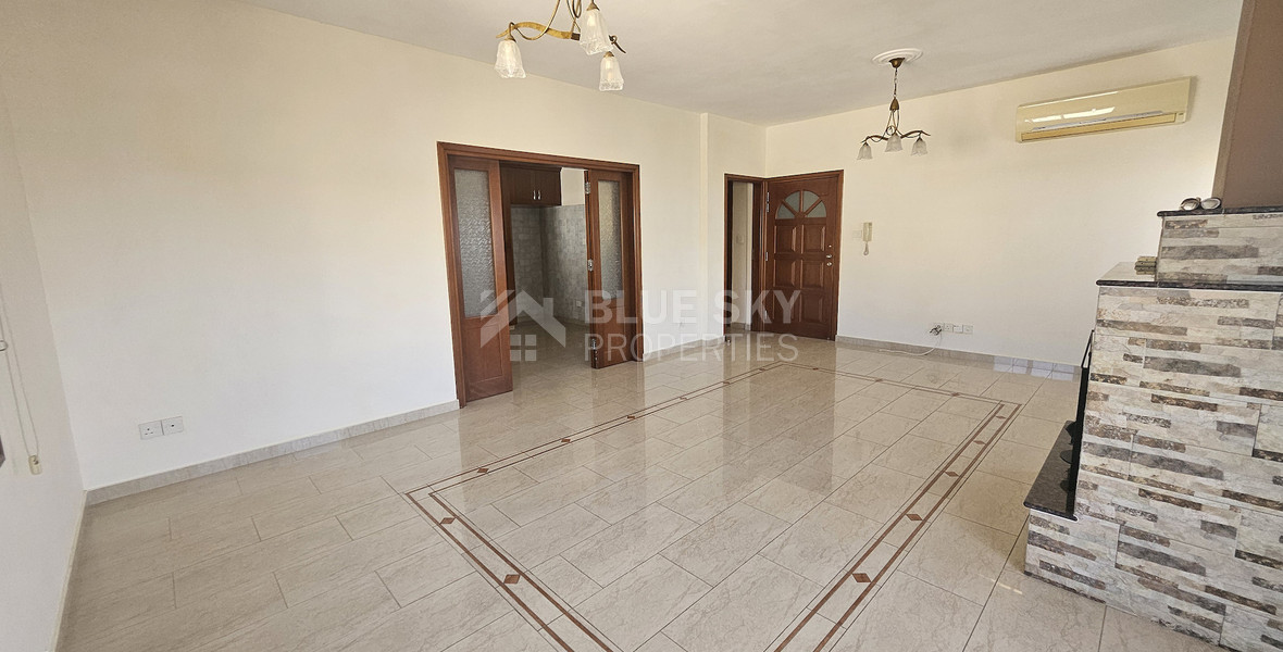 For Rent Three Bedroom Upper Level House in  Agia Filaxi