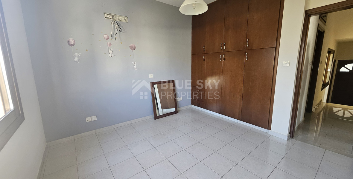 For Rent Three Bedroom Upper Level House in  Agia Filaxi
