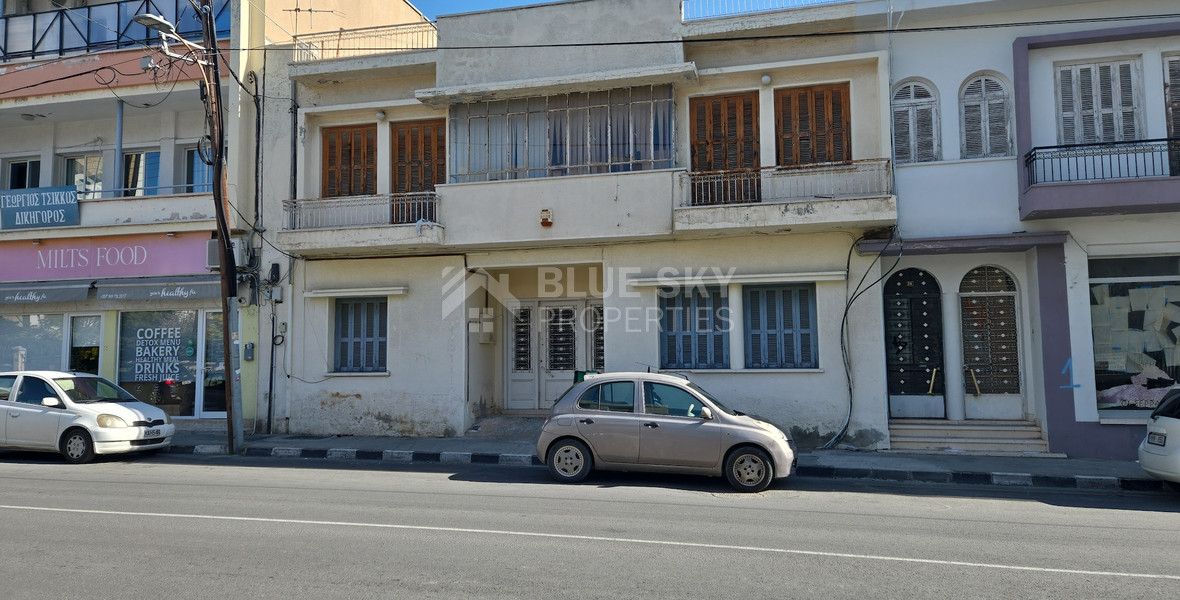 Prime Ground Floor Property on Agias Filaxeos: Ideal for Office or Shop