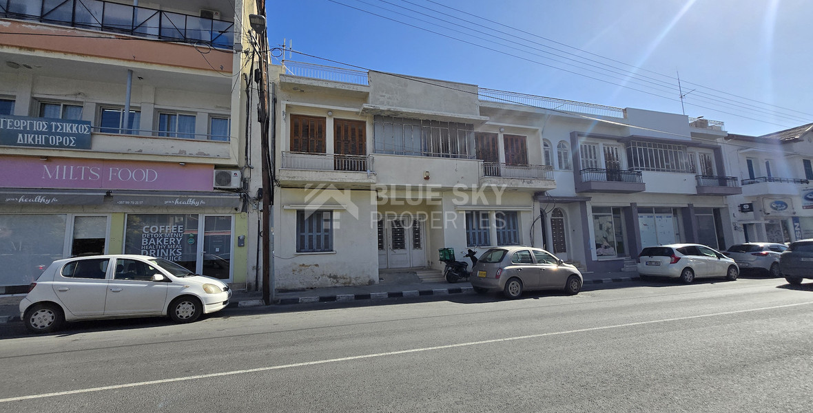 Prime Ground Floor Property on Agias Filaxeos: Ideal for Office or Shop