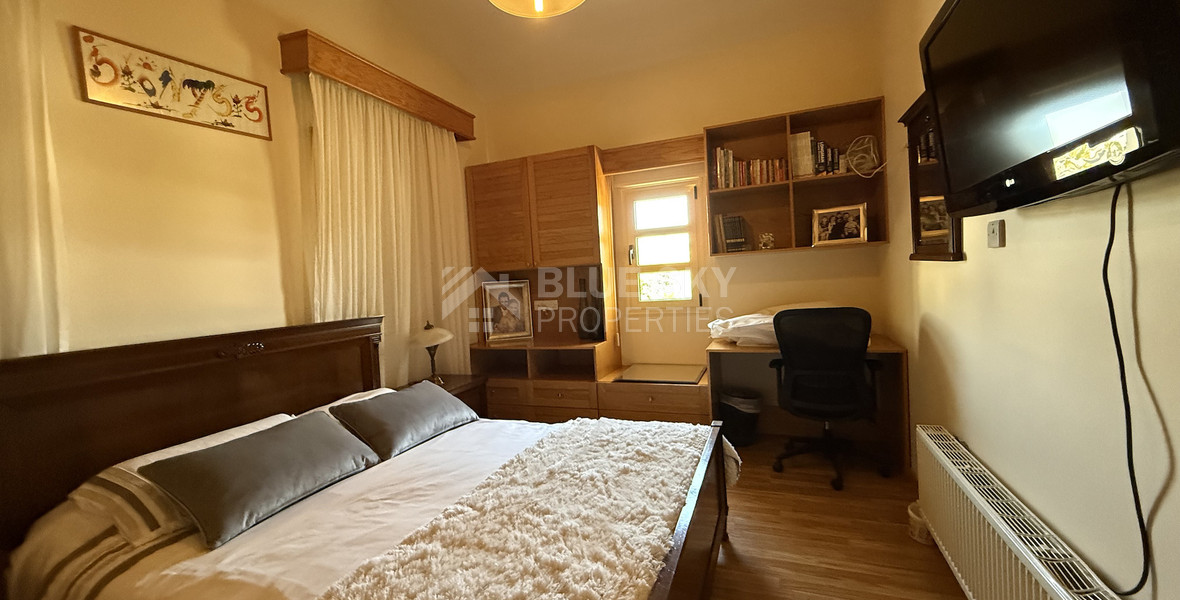 SALE: ELEGANT VILLA IN THE KALOGYRI AREA OF LIMASSOL WITH LARGE GARDENS AND ENTERTAINING AREAS.