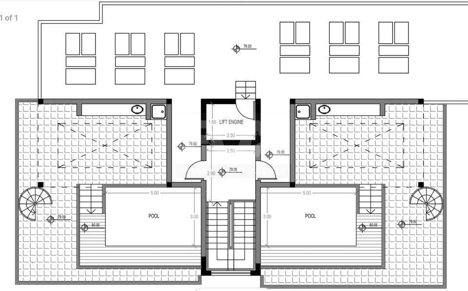 For Sale Luxury Two-Bedroom Penthouse with Private Rooftop Pool in Potamos Germasogeias, Limassol