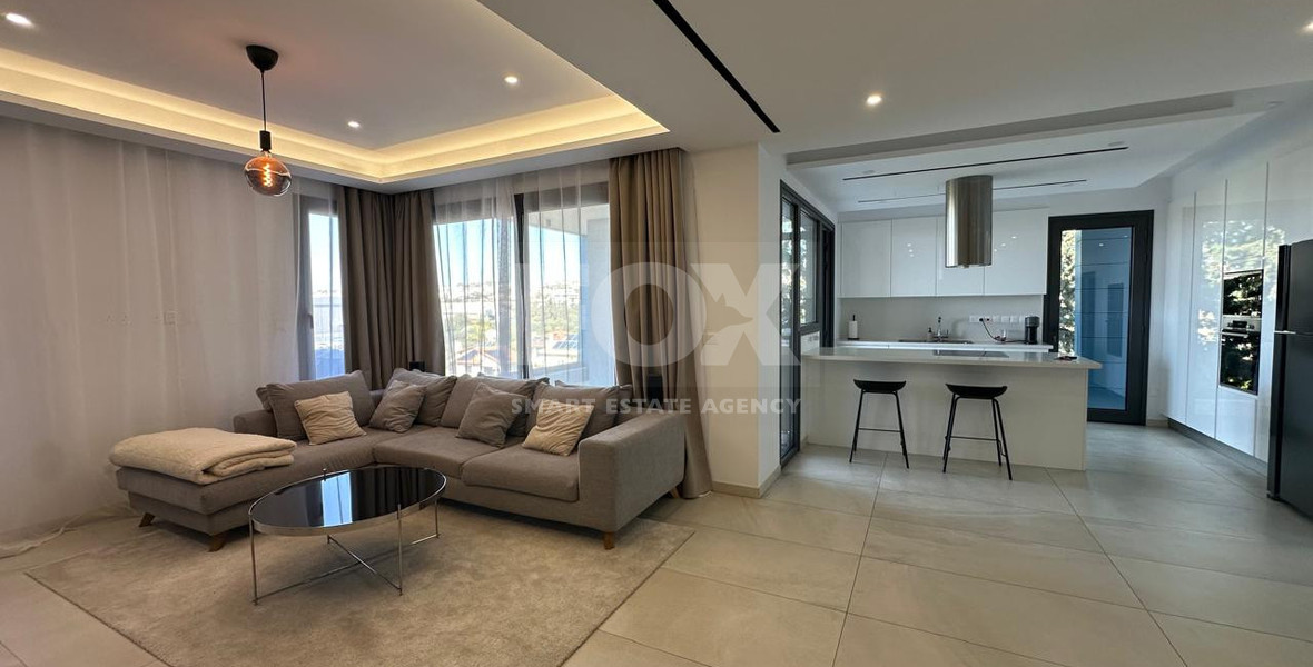 For Sale Luxury Two-Bedroom Penthouse with Private Rooftop Pool in Potamos Germasogeias, Limassol