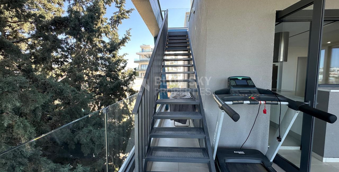 For Sale Luxury Two-Bedroom Penthouse with Private Rooftop Pool in Potamos Germasogeias, Limassol