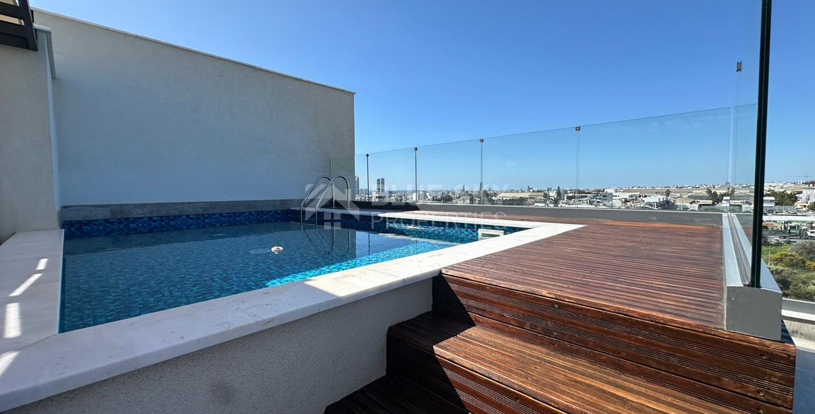 For Sale Luxury Two-Bedroom Penthouse with Private Rooftop Pool in Potamos Germasogeias, Limassol
