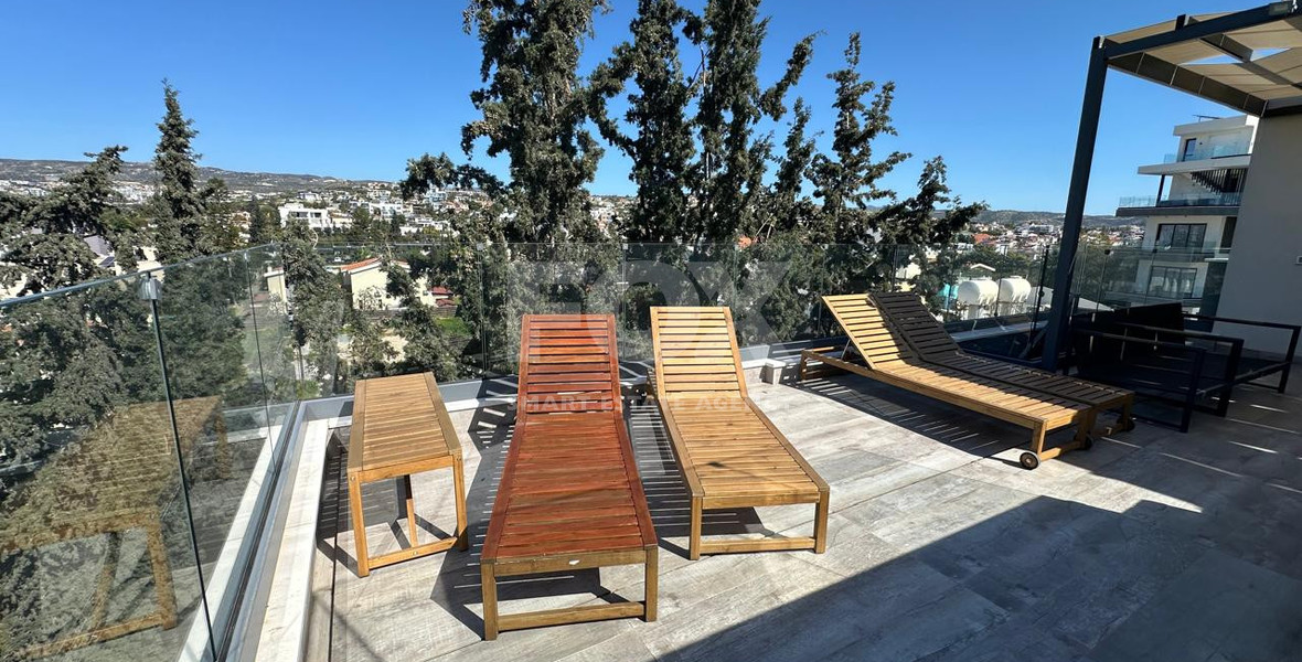 For Sale Luxury Two-Bedroom Penthouse with Private Rooftop Pool in Potamos Germasogeias, Limassol