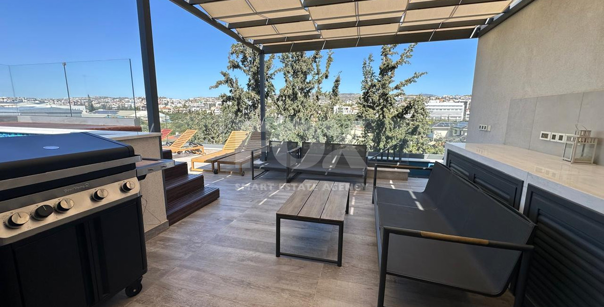 For Sale Luxury Two-Bedroom Penthouse with Private Rooftop Pool in Potamos Germasogeias, Limassol