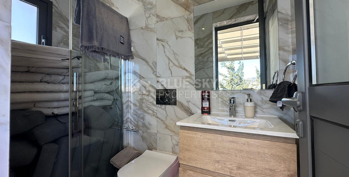 For Sale Luxury Two-Bedroom Penthouse with Private Rooftop Pool in Potamos Germasogeias, Limassol