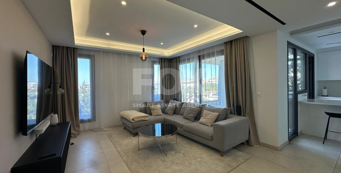 For Sale Luxury Two-Bedroom Penthouse with Private Rooftop Pool in Potamos Germasogeias, Limassol