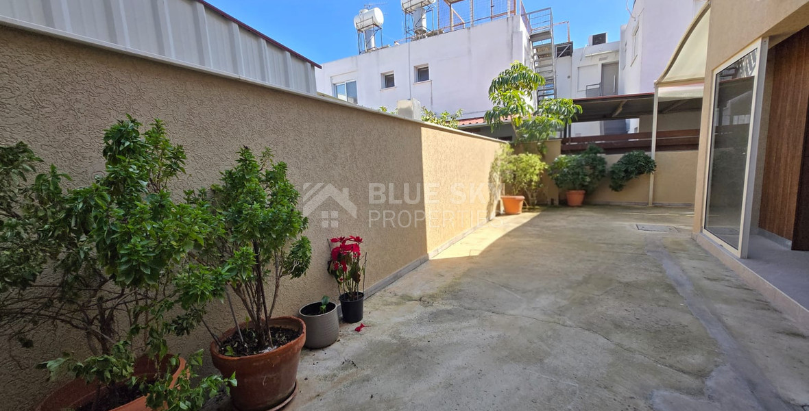 Two Bedroom Fully Renovated Ground Floor Apartment for Rent in Mesa Gitonia, Limassol (near St Nicholas)