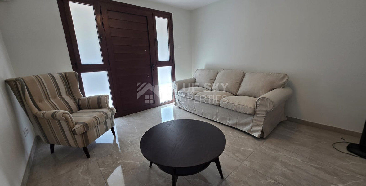 Two Bedroom Fully Renovated Ground Floor Apartment for Rent in Mesa Gitonia, Limassol (near St Nicholas)